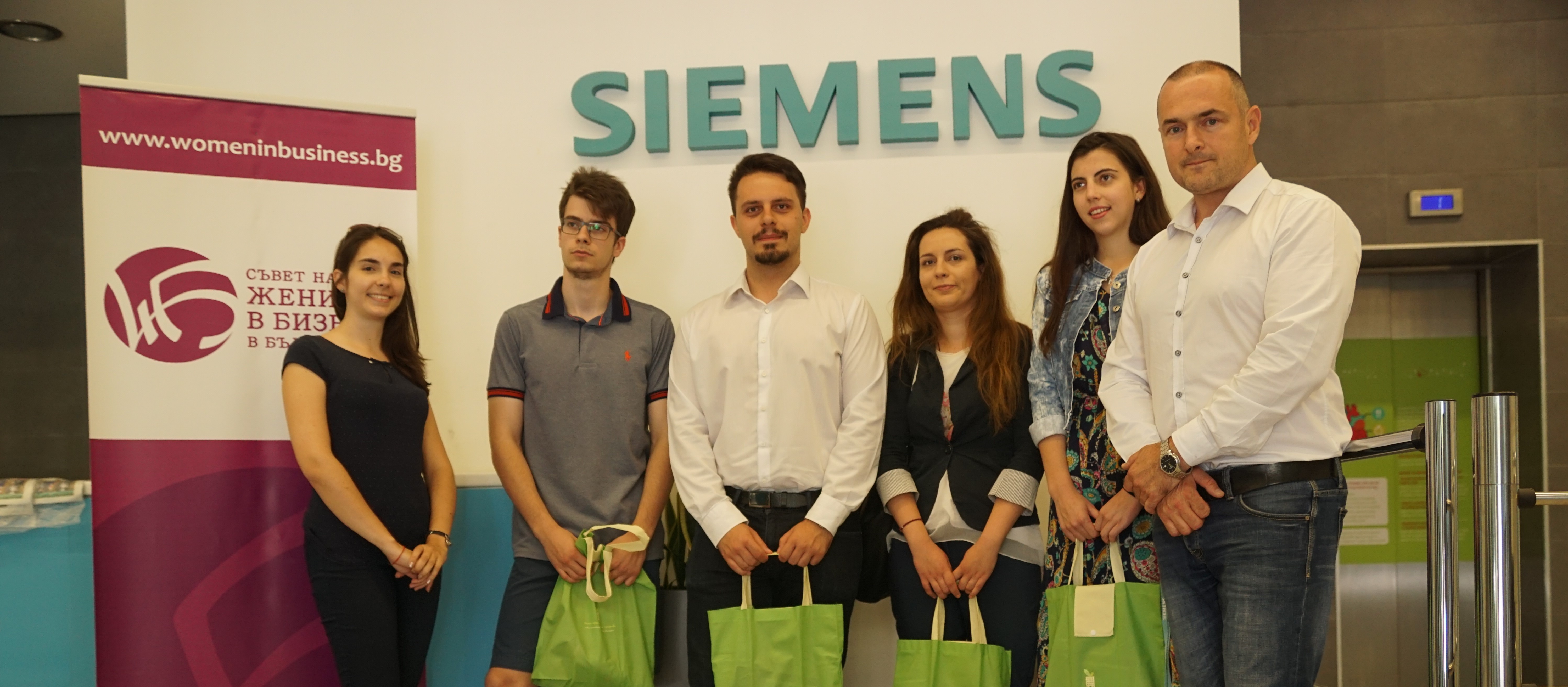 Siemens България посрещна стажанти в инициативата young.LEADERS.talk на Съвета на жените в бизнеса в България