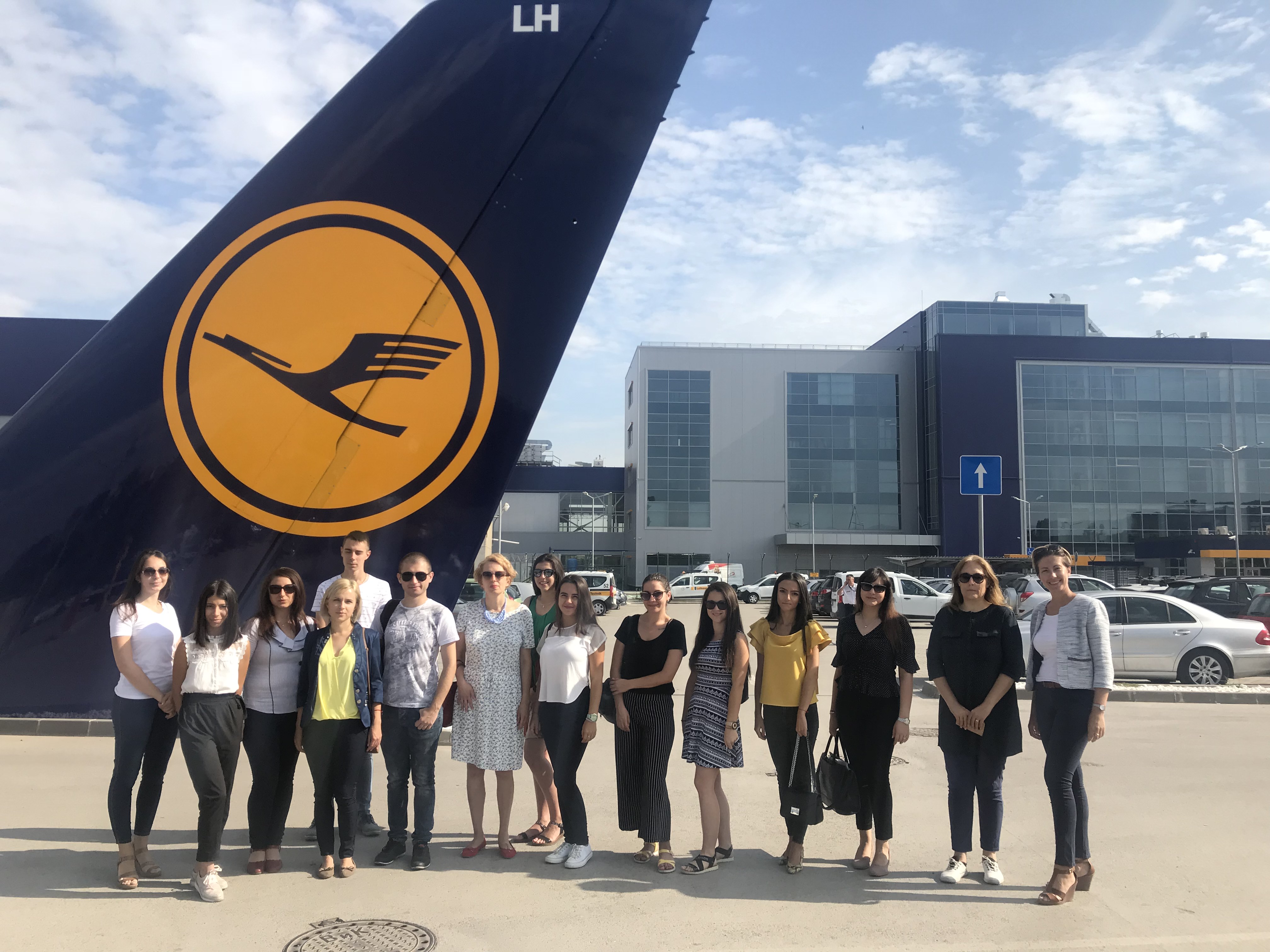 “Lufthansa Technik Sofia” brought the interns into the world of planes
