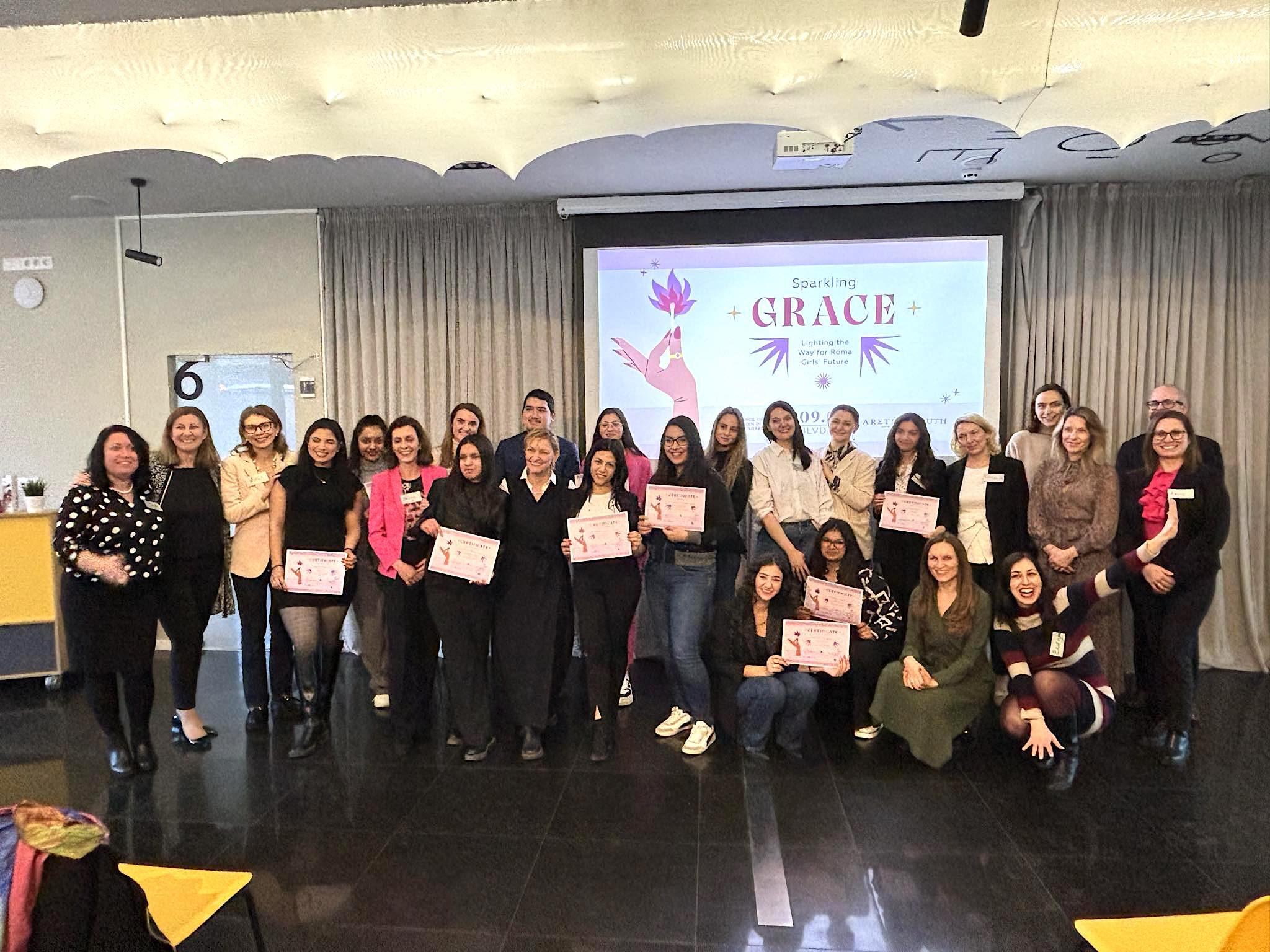 Първото издание на програма GRACE срещна 10 момичета от фондация „Арете“ с бизнеса